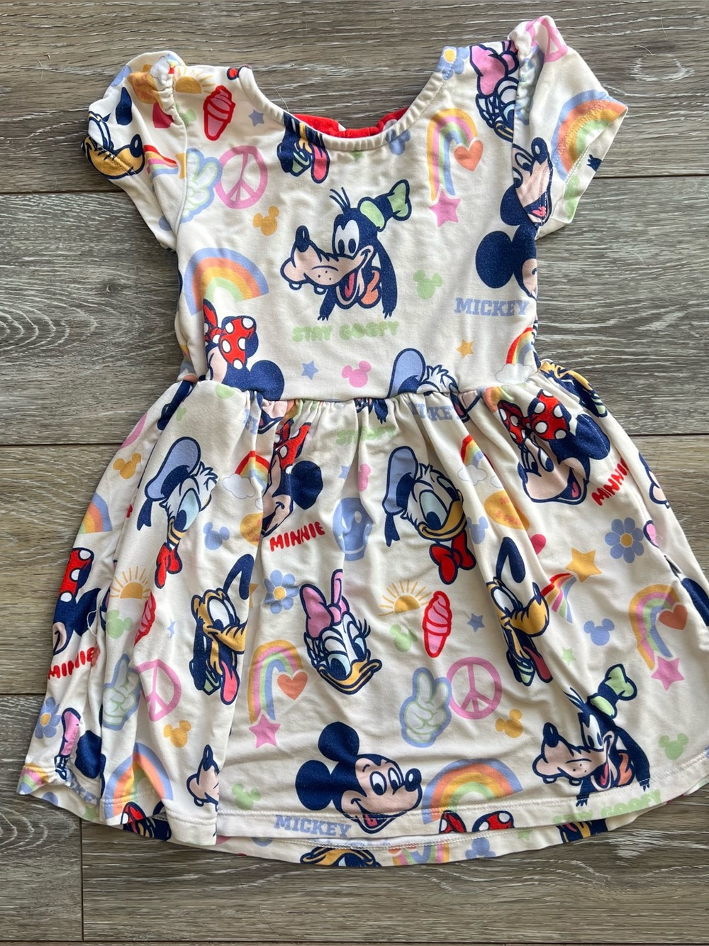 Little Sleepies 2T Skater Dress in Mickey & Friends π